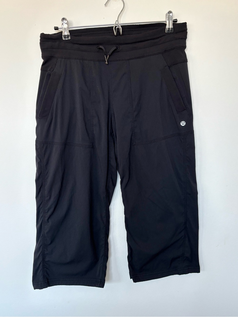 lululemon athletica Women's Black Cropped Dance Studio Pants